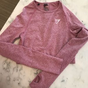 Vital Seamless Long Sleeve Crop Top- like new